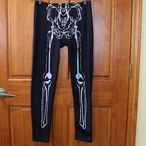 Spirit Halloween Skeleton Leggings Adult LG